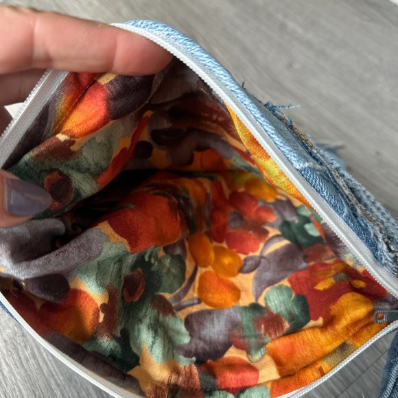 HANDMADE | Upcycled Jean Clutch - Picture 2 of 4
